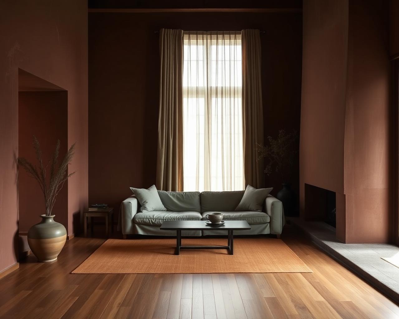 Mocha Mousse Rooms